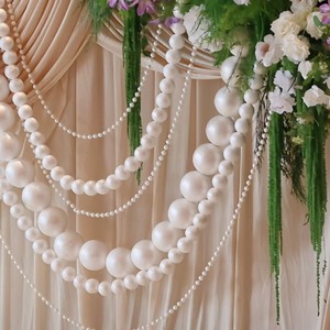 Guirlande <span class=keywords><strong>de</strong></span> perles <span class=keywords><strong>de</strong></span> mariage en gros, faux rideau <span class=keywords><strong>de</strong></span> perles, <span class=keywords><strong>décoration</strong></span> <span class=keywords><strong>de</strong></span> scène, <span class=keywords><strong>décoration</strong></span> <span class=keywords><strong>de</strong></span> plafond - Product Image 2