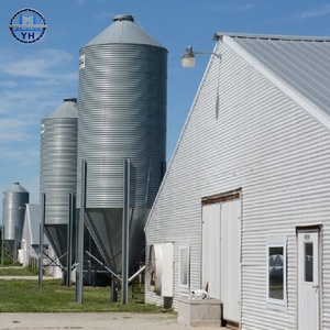 Poulailler commercial préfabriqué moderne avec structure en acier, <span class=keywords><strong>hangar</strong></span> pour poules pondeuses pour ferme avicole à <span class=keywords><strong>vendre</strong></span> - Product Image 1