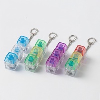 Wholesale Colorful Transparent Mechanical Keyboard Switch Fidget Toy Mini Single Key Stress Relief Keychain Anti-Anxiety Keycap