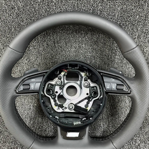 Volant <span class=keywords><strong>de</strong></span> course en fibre <span class=keywords><strong>de</strong></span> carbone adapté aux Audi A3/A4/B9/A5/RS3-S7/Q5-Q7 - Marque Yuxiang - Product Image 5