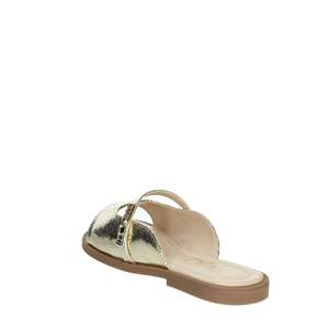 Sandalias Planas para Mujer Liu-Jo Amira 933, Doradas Metálicas, de Cuero, Estilo Slip-On - Product Image 2