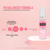 Gel de lavage intime pour femmes nettoyant l'équilibre du PH vaginal élimine les odeurs mousse de lavage vaginal féminin Yoni mousse de lavage