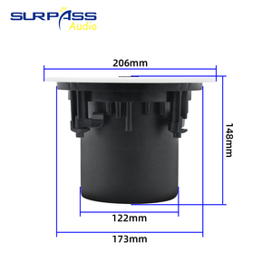 Fcr52d 20W 5.25 Inch 8 Ohm Nhà Thụ Động Hệ Thống Âm Thanh Không Khung Hai Cách Đồng Trục Loa Trần Cho Nhà/Khách Sạn/Cửa Hàng/Phòng Tập Thể Dục - Product Image 6