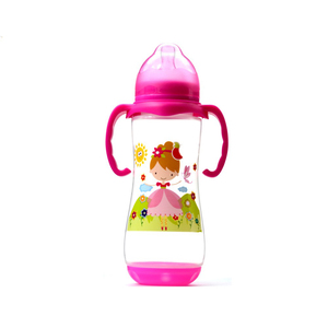 2019 En Gros <span class=keywords><strong>SANS</strong></span> BPA <span class=keywords><strong>Grande</strong></span> <span class=keywords><strong>Taille</strong></span> Col Large Bébé Lait Biberon Avec Poignée - Product Image 1