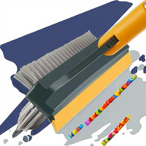 <span class=keywords><strong>Balai</strong></span> en aluminium 3 en 1 réglable <span class=keywords><strong>Brosse</strong></span> de nettoyage à domicile en plastique Raclette à <span class=keywords><strong>eau</strong></span> Poils rigides pour <span class=keywords><strong>le</strong></span> nettoyage des sols d'angle - Product Image 4