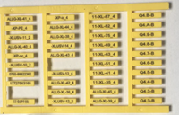 Marcador de Cables de PVC de Alta Calidad, Equipo Eléctrico con Tira de Marcado Integrada Especial para la Identificación de Cables de PVC
