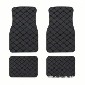 Juego de Cinco Alfombrillas Universales de Cuero para Auto, Diseño Acolchado OLIVER, para Amazon, Ebay y Comercio Exterior - Product Image 3