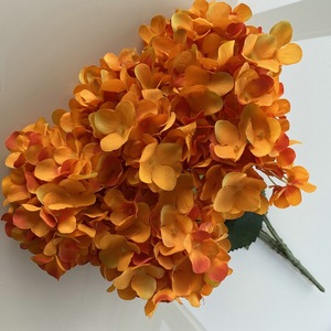Green Silk Artificial Flower Green Artificial Hydrangea Flower for Wedding Dress or Home Decoration - Product Image 5