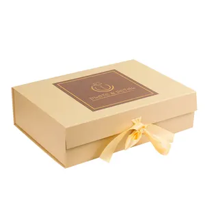 Tea box as a gift suitable for special people with delicate yellow color