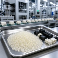 Granulés de polyamide 6 PA6B 40LN haute résistance, résistants à la chaleur, pour moulage par injection, série U, granulés vierges