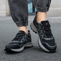 SAIFEINU Chaussures de sport tendance, confortables pour la marche, légères, respirantes, décontractées pour hommes