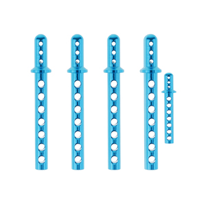 บริการกลึง CNC อะลูมิเนียม/สแตนเลสแบบกำหนดเอง ชิ้นส่วนอะไหล่รถบรรทุก RC ขนาด 1/10 และ 1/14  ชิ้นส่วนแกนเพลาเคลือบสีอะโนไดซ์หลากสี  บริการตัดลวดด้วยเครื่อง EDM สำหรับงานกลึง - Product Image 3