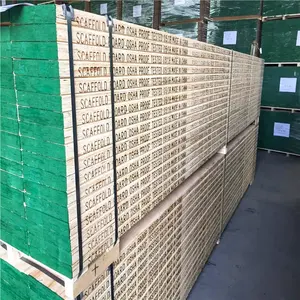 38x225x3900/3950mm Pine LVL Wooden Scaffold Board Lvl Scaffolding Plank With Osha Standard