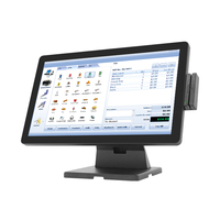 Système de point de vente TX POS à double écran tactile haute définition de 18,5 + 11,6 pouces, adapté aux caisses enregistreuses de supermarchés