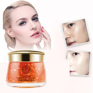 Rose petal Essence Facial Mask Moisturizing and nourishing, mild, hydrating and brightening facial mask cream