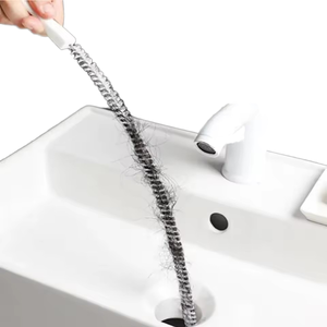 Topec 6 En 1 Vis De Vidange Serpent 7,62M - Professionnel Pour évier Cheveux