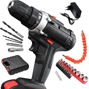 Taladro Percutor Inalámbrico Portátil de 21V, Juego de Taladros de Impacto a Batería de Litio, Kits de Destornilladores de Torque para Reparaciones en el Hogar - Product Image 4
