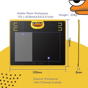 Profesional tabletas gráficas <span class=keywords><strong>HUION</strong></span> HS64 de dibujos animados gráfico pen <span class=keywords><strong>tablet</strong></span> con un lápiz de dibujo - Product Image 3