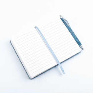 Juego de bolígrafos con diamantes de imitación para cuaderno de bolsillo, bolígrafos de cristal, Mini Diamante de tapa dura, diario con purpurina, <span class=keywords><strong>escritorio</strong></span> de oficina para mujer - Product Image 6