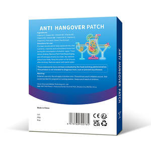 Patchs anti-gueule de bois Vitamines Supply Relief Drunk Hangover Sticker Hangover Cure 30 pcs/box Oem - Product Image 6