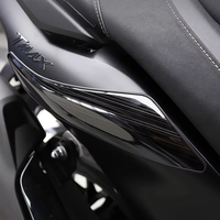 Pour YAMAHA TMAX 560 2023-2025 Bandes de protection latérales anti-rayures, protections anti-collision, moulures, autocollants décoratifs pour carrosserie de moto
