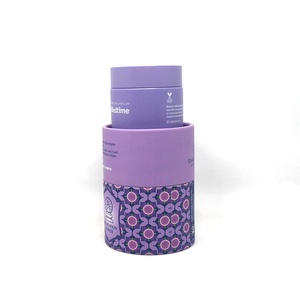 Custom Logo 2oz 50ml Dark Purple Glass Jars Matte Plastic Lid Cosmetic Cream <b>Container</b> for Cosmetics - Product Image 4