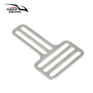 Boucle de réglage de positionnement en acier inoxydable 316 en forme de T pour BCD de plongée technique KEEP DIVING, montage latéral - Product Image 4