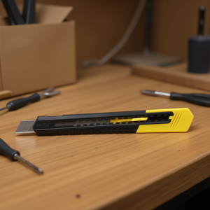 Cutter Sm9 Utility Knife With Retractable Blade For Precision Cutting Tasks - Product Image 3