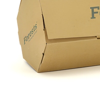Maßgefertigte Kraftpapier-Geschenkbox Versandverpackung für Schokolade Blumen Kosmetik