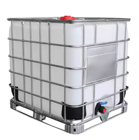 Réservoir IBC en polypropylène de 1000 L pour le stockage de liquides alimentaires et chimiques, usage industriel, boissons