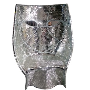 Hotel de lujo Villa <span class=keywords><strong>Bar</strong></span> silla diseño peculiar resina artesanía fibra de vidrio mosaico cara arte ornamento escultura cómodo asiento elegante - Product Image 1