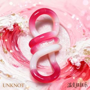 ของเล่นอเมริกัน แทงกล เทอร์โมโครมิก ทวิสท์ แอนด์ เพลย์ สำหรับเด็กสมาธิสั้น, ของเล่นบีบคลายเครียดเรืองแสง, ช่วยเสริมสมาธิ - Product Image 2