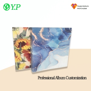 Álbum de Fotos Personalizado de Alta Capacidad, Doble Cara, 4x6 Pulgadas, con Cinco Bolsillos, Cubierta de PU, para Fotos Familiares - Product Image 6