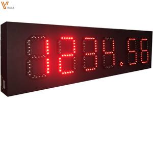 Impermeable gasolinera LED aceite precio etiqueta Pylon Canopy venta digital LED combustible precio señal tablero de visualización panel - Product Image 6