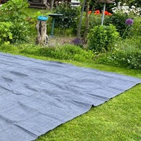 Campingmatte 500x250 cm Vorzeltmatte Bodenteppich Kunststoffnetze Wasserdichte Bodenplane Campingmatte Vorzeltteppich für Zeltcamping