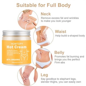 Miglior 100g di crema calda biologica vegana per il dimagrimento per le braccia del corpo in vita-efficace perdita di peso della pancia con zenzero alle erbe - Product Image 4