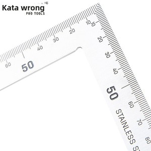 Угольник столярный Kaida из нержавеющей стали, L-образный, 90 градусов, 500 мм/300 мм, модели KT3303/KT3305 - Product Image 4