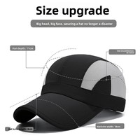 Gorra de Béisbol 100% Personalizada con Logotipo Bordado o Impreso, Transpirable, Impermeable, de Secado Rápido, con Protección Solar para Correr al Aire Libre, de Fábrica