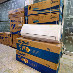 เครื่องปรับอากาศแบบแยกส่วนติดผนัง รุ่น 8001-10000 BTU ระบบอินเวอร์เตอร์ ทำความเย็นและความร้อน พร้อมรีโมทคอนโทรล ยี่ห้อ GREE - Product Image 1
