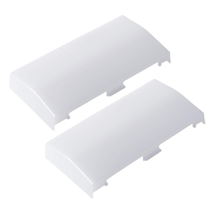 Cache de remplacement blanc pour ventilateur de salle de bain avec éclairage, compatible Broan Nutone - Product Image 1