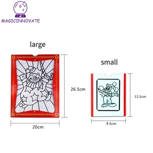 Grande carte de couleur de Clown changeante, tours magiques, jouets pour enfants, près de la scène, accessoires magiques faciles à faire, jouets classiques pour enfants - Product Image 3