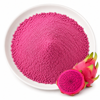 Poudre de fruit du dragon naturelle 100% pure lyophilisée, qualité alimentaire, vente en gros pour smoothies, yaourts, boissons, OEM
