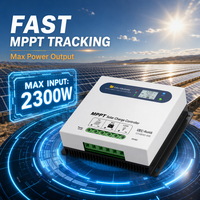 Contrôleur de charge solaire MPPT 40A à 99,9 % d'efficacité GY4840-MB 12V 24V 36V 48V à reconnaissance automatique pour batterie au lithium LiFePO4