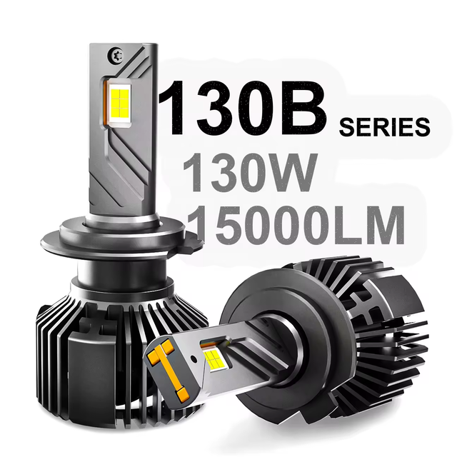 GPNE 130B H4 Headlight Bulbs Factory Wholesale 130w 4575 Chips Led H1 H4 H7 9005 9006 Universal Led Headlights