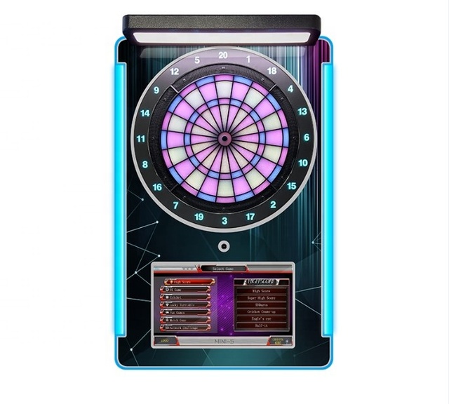 Yulong Luxury Networking Automatic Entertainment Electronic Soft Tip Dart Game Machine Dartboard MINI-5 Customizable Ages 8+