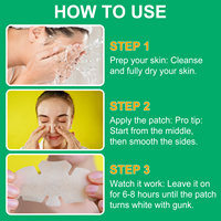 ELAIMEI – Patch hydrocolloïde pour nettoyage en profondeur du front, du nez et des pores du menton, dissolvant de points noirs, Zone T