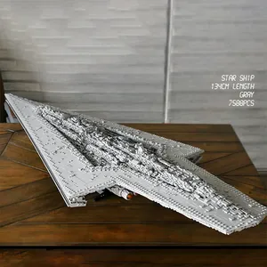 13134 MOC-15881 Executor Class Plan Space Dreadnought, Bloques de Construcción de Plástico para Adultos - Product Image 3