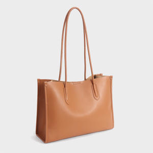 Sac fourre-tout en cuir véritable grande capacité pour femme, idéal pour les trajets quotidiens et les loisirs, sac à bandoulière tendance avec fermeture éclair pour le travail - Product Image 5