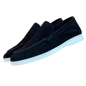<span class=keywords><strong>Scarpe</strong></span> Slip-On Casual in pelle di mucca da <span class=keywords><strong>uomo</strong></span> all'ingrosso <span class=keywords><strong>scarpe</strong></span> basse mocassini in vera pelle - Product Image 4