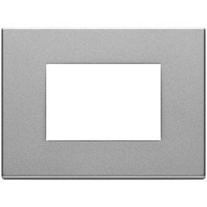 Next Plate Wall <b>Switch</b> 12.7 Cm Length 9.3 Cm Width 1.6 Cm Height Silver Finish - Product Image 1